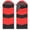 Red, variant on Qifang USB Powered Heating Sleeping Bag Rectangular Waterproof 190T Polyester Lightweight Envelope Bag for Backpacking Camping Green