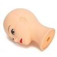 thumbnail image 3 of LAFGUR Mannequin Head Makeup Training Practice Hat Display Bald Mannequin Head 49cm,Mannequin Head, 3 of 8