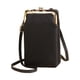 thumbnail image 2 of Monedero cruzado para teléfono móvil práctico Mini multiusos de moda portátil ligero PU cartera de hombro para llaves de tarjeta señoras niñas mujeres Hugo monedero del teléfono, 2 of 9