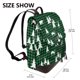 thumbnail image 2 of Fotbe Christmas tree green plaid Mochila Bolso con Estampado para Mujer, Mochila Antirrobo de Nylon Impermeable, Bolsa Ligera de Hombro, 2 of 4