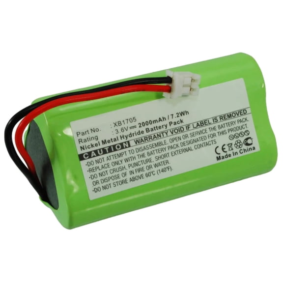 Batteries N Accessories BNA-WB-H6724 Vacuum Cleaners Battery - Ni-MH, 3.6V, 2000 mAh, Ultra High Capacity Battery - Replacement for Euro Pro XB1705 Battery