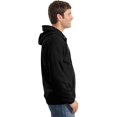 thumbnail image 4 of Port & Company Essential Fleece Full Zip Hooded Sweatshirt-L (Safety Orange), 4 of 5