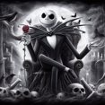 thumbnail image 1 of 5D DIY Con Taladro Fantasma Halloween Arte Artesanal 30x30cm, 1 of 9