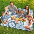 thumbnail image 7 of Bohemian Color Waterproof Picnic Blanket with Foldable Zipper, Suitable for Outdoor Use, Suitable for Travel, Camping, Beaches, Parks, Grasslands, Picnic Blanket Accessories, 7 of 7