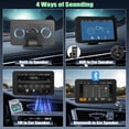 thumbnail image 5 of Podofo 4.7" HD 1280 * 720 Portable Car Stereo with Wireless Apple CarPlay Android Auto Live Navigation, Voice Control, 5 of 9