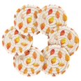 thumbnail image 7 of Yayeee 6 PCS Drink Coasters with Holder Set Woven Absorbent Round Tabletop Hot Pad, Orange Leaves, 7 of 7