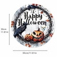 thumbnail image 3 of Less Than 5 Door Hanging Decoration Halloween Home Decor Crow Pumpkin Wooden Door Number Circular Logo Creative Decoration Card, 3 of 9