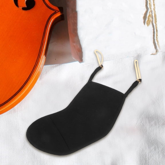 GAXIRE Black Violin Chin Rest for Comfortable Musical Instrument Support