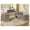 Grey, variant on 70.9" Farmhouse L Shaped Computer Desk with 3 Drawers and Storage Cabinet for Home Office, Study Writing Table with Storage Shelves