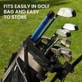 thumbnail image 4 of Golf Alignment Sticks 2pcs Collapsible Practice Rods Swing Trainer with Clear Tube Case for Full Swing Aiming Putting Training Blue 2pcs, 4 of 6