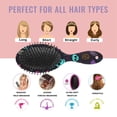 thumbnail image 7 of Mystical Halloween Pattern Hair Brush,Girls Detangling Hair Brush,Glide Through Tangles with Ease for Wet & Dry Hair,8.8"X2.8", 7 of 7