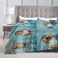 thumbnail image 4 of Custom Blanket Personalized Bed Throw Blanket with Photos Text, Customized Blankets with Photos Collage Customized Blankets for Family Birthday Wedding Gift, Gary, 60" x 50" Blankets, 4 of 5