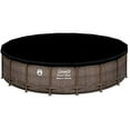 Coleman Power Steel 18’ x 48” Round Metal Frame Above Ground Pool Set