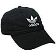 thumbnail image 5 of Adidas Originals Relaxed Baseball Mens Hats Size OS, Color: White/Black, 5 of 7