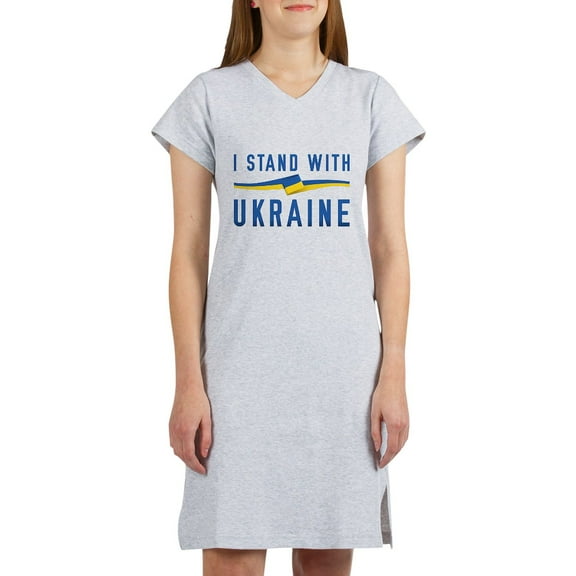 CafePress - I Stand With Ukraine - Women's Nightshirt