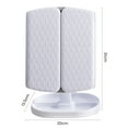thumbnail image 3 of LCXmlly Folding Mirror Portable Folding Makeup Mirror with LED Light USB Charging Daily Use Mirror, 3 of 6