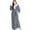 Dark Gray, variant on Lindreshi Robes for Women Fuzzy Women's Winter Warm Nightgown Couple Bathrobe Men and Women and Winter Nightgown