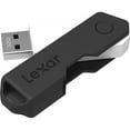 thumbnail image 3 of Lexar 32GB JumpDrive TwistTurn2 2.0 USB Flash Drive, Black, 3 of 9