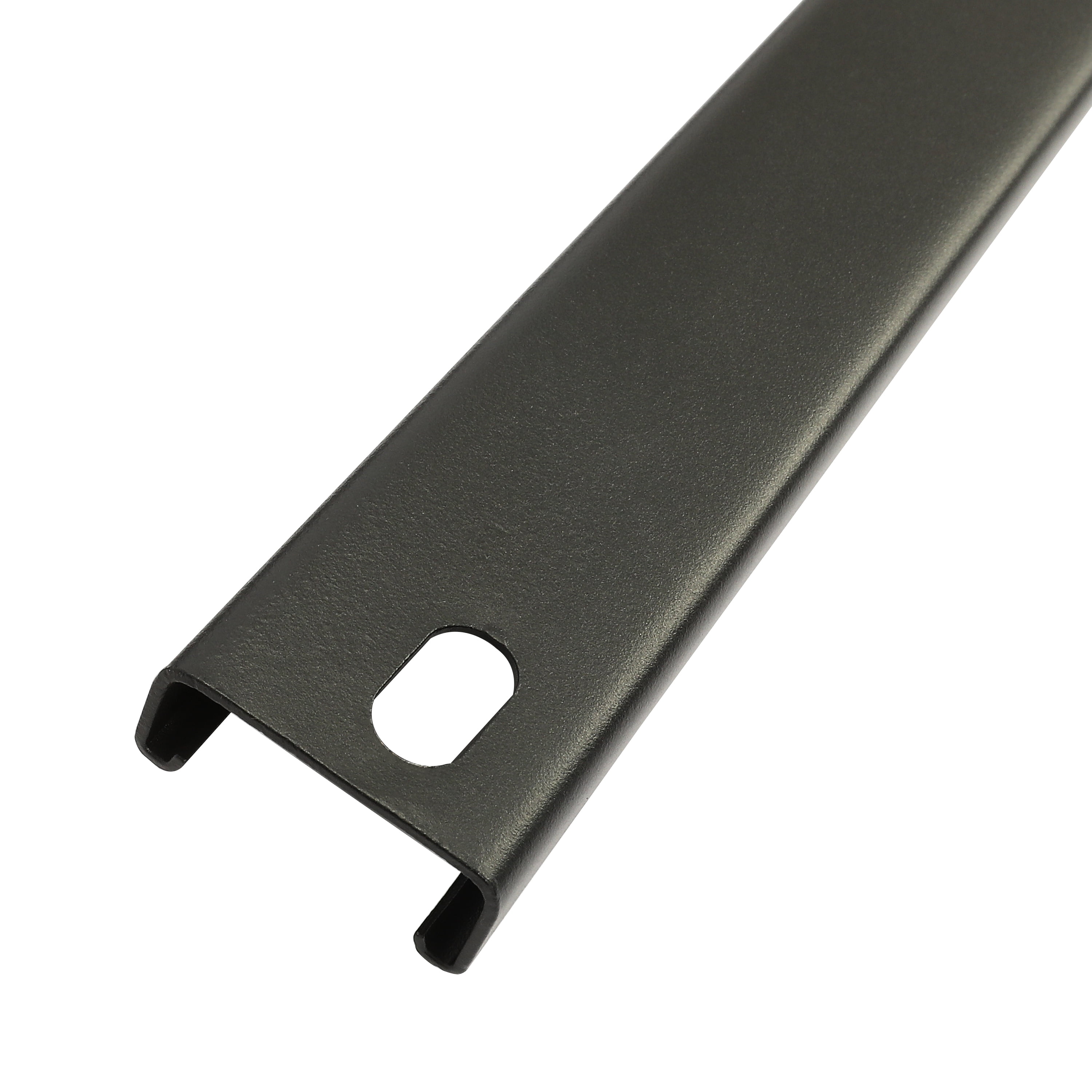 Kojem Roof Rack Side Rail for Chevrolet Traverse, 165 lbs Capacity, Black Aluminum