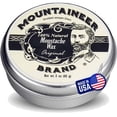 thumbnail image 1 of Cera natural para bigote Mountaineer Brand | Aroma de mezcla original (abeto de cedro) | Fabricado en Virginia Occidental | Fijación duradera | Estilos de condiciones de suavizado | Bálsamo para bigot, 1 of 2