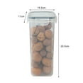 thumbnail image 3 of Sealed Storage Jar Box Vacuum Proof Storage Transparent Airtight Jar Kitchen Storage Case with Lid Leakproof Crispers Storage Organizer, 3 of 12