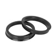 thumbnail image 4 of 4uds Plástico 67.1mm a 56.1mm Coche Cubo Céntricos círculos Negro Unique Bargains Cubo Rueda Céntricos Anillos, 4 of 6