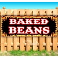 thumbnail image 1 of BBQ Baked Beans 13 oz Vinyl Banner With Metal Grommets, 1 of 4