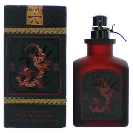 Lucky Number 6 By Lucky Brand For Men. Aftershave 3.4-Ounces