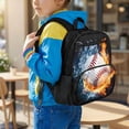 thumbnail image 3 of Jeiento Baseball Toddler Preschool Bookbag, School Bag with Adjustable Straps, Multi-Pocket Kids Backpack for Daycare Kindergarten Outdoor, 3 of 7