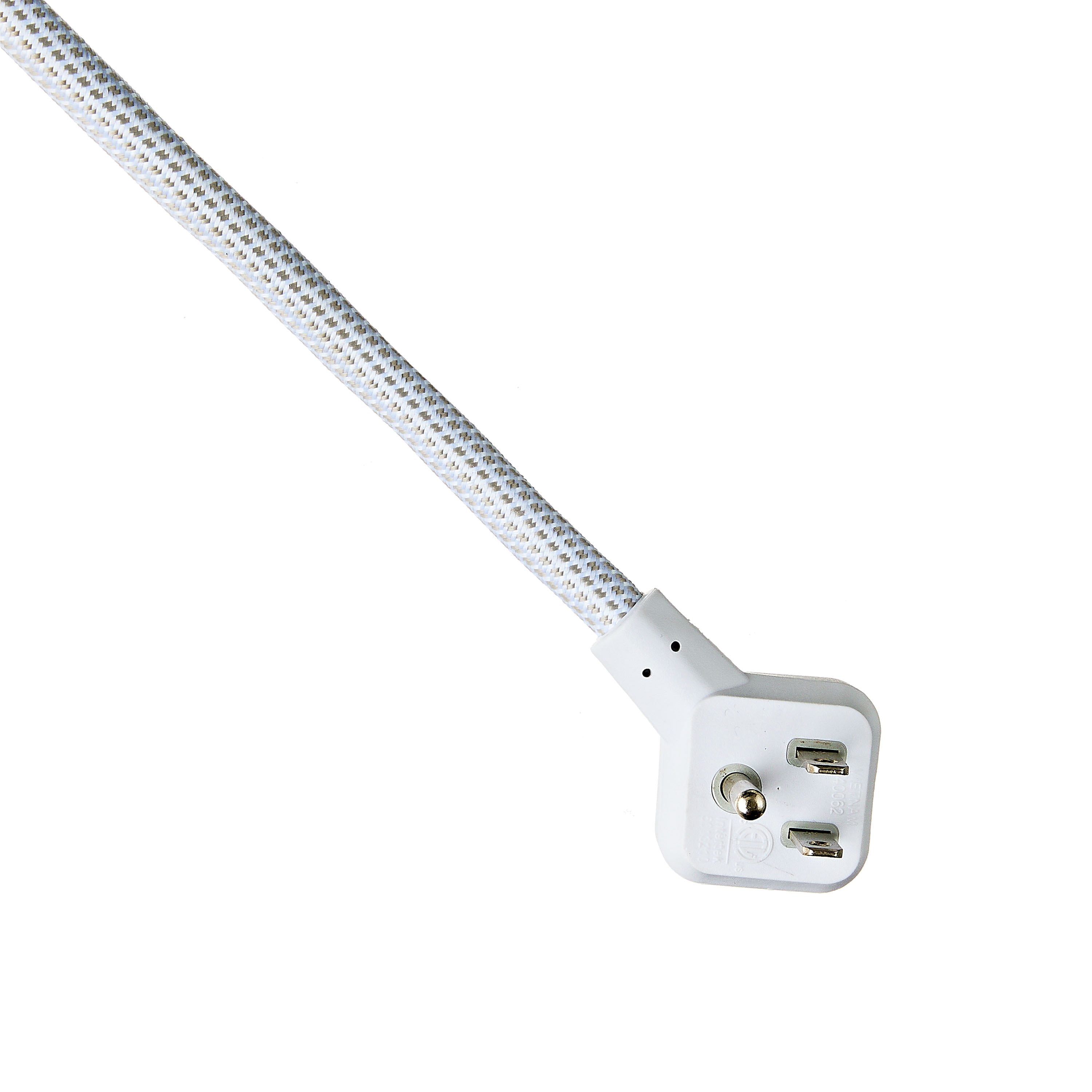 Hyper Tough USB Power Strip Surge Protector, 12 Outlet, USB Fast Charger, 10ft Extension Cord, White