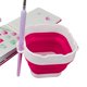 thumbnail image 1 of Vaso para pinceles plegable | Lavadora de pinceles plegable portátil | Vaso limpiador de pinceles con taza de agua de 1,2 l para pintura al óleo con acuarela, 1 of 4