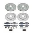 thumbnail image 2 of PowerStop Front and Rear Geomet Coated Brake Rotor and Pad Kit Fits: LINCOLN Select Models CRK8970, 2 of 5