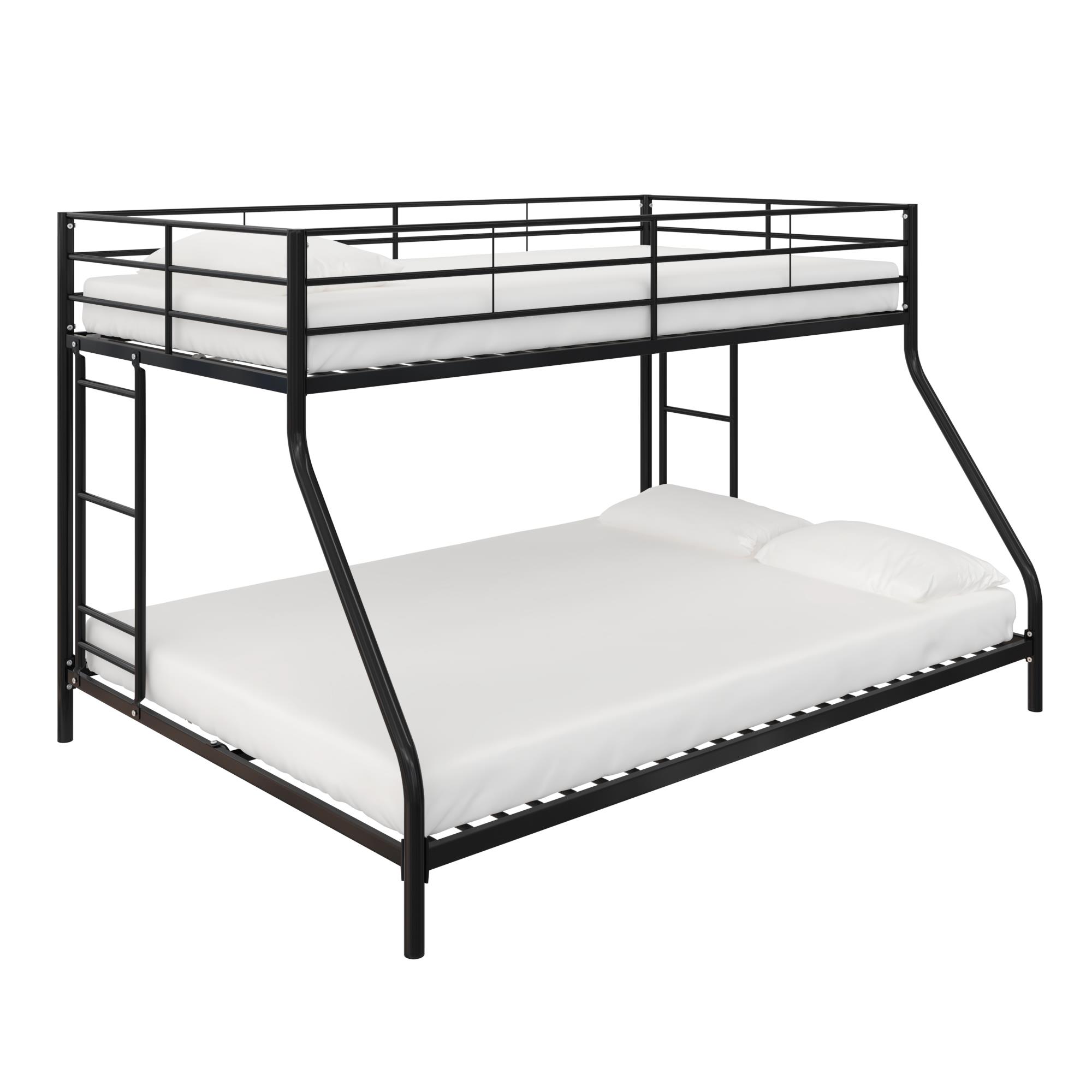 Space Junior Twin Over Full Bunk Bed, Mainstays Premium Twin Over Full Metal Bunk Bed Multiple Colors