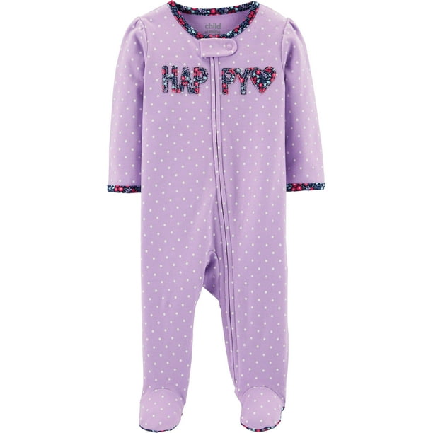 Child of Mine by Carter's Sleep N' Play Pajamas (Baby Girls)
