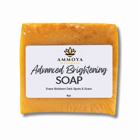 Ammoya Naturals Advanced Brightening Soap Bar – 4 oz