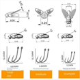 thumbnail image 3 of Brown Bionic fly fishing bait, lure bionic fly fishing bait, 3 of 4