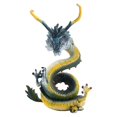 thumbnail image 1 of Baohd Realistic Chinese Dragon Figurines Figurines Action Figures Realistic Shui Dragon Statue Chinese Collection for Dragon Statue Chinese Home Desktop Car Blue, 1 of 9