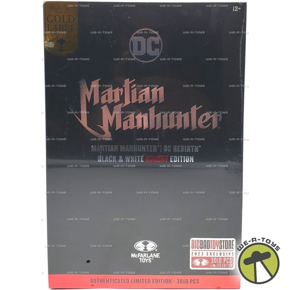 DC Multiverse Martian Manhunter Rebirth Limited Edition 2023 McFarlane #17056