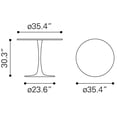 thumbnail image 4 of Mesa de Comedor Kessa Muebles Opus Negro, 4 of 7