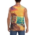 thumbnail image 4 of Balery Island Beach Guinea Pig Camisetas sin mangas para hombre, absorbe la humedad y protege contra el mal olor.-XX-Large, 4 of 7