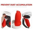 thumbnail image 2 of Minkissy 1 Set Comfort Controller Grips Cover with Strap Red Silicone for VR Enthusiasts, 2 of 8