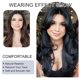 thumbnail image 3 of Peluca Jolelyne Ombre, rubia platino, en capas, ondulada, sintética, 3 of 6