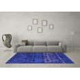thumbnail image 3 of Ahgly Company Indoor Square Abstract Purple Modern Area Rugs, 8' Square, 3 of 4