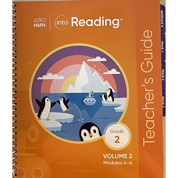 Pre-Owned HMH Into Reading, Grade 2, Volume 2, Modules 4-6, Teacher's Guide, c 2020, 9780358461883, 035846188X - New