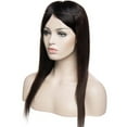 thumbnail image 3 of MY-LADY Invisible Wire in Human Hair Extensions Highlight Secret Fish Line Headband No Clips Hairpiece Straight 16-22Inches for Women, 3 of 7