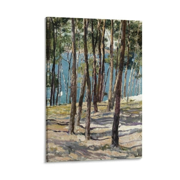 Joaquin Sorolla Y Bastida - Pinos De Galicia Canvas Art Poster and Wall Art Picture Print Modern Family bedroom Decor Posters 12x18inch(30x45cm)