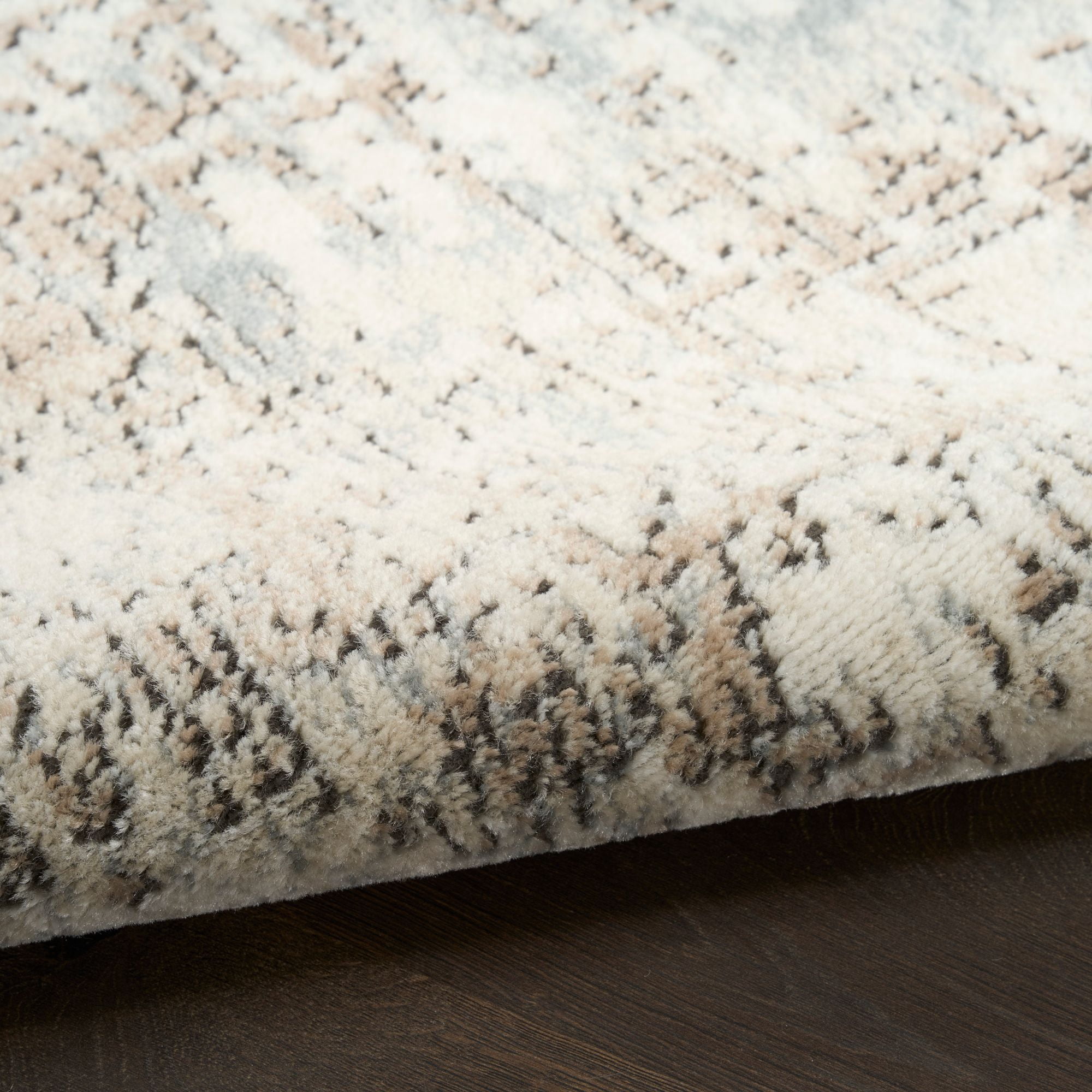 Nourison Concerto 3'9" x 5'9" Ivory Beige Modern Indoor Rug