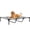 Light Grey, variant on PawHut Elevated Dog Bed, Raised Dog Cot for XL Sized Dogs