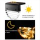 thumbnail image 5 of Lámpara de Pared Solar Lámpara de Cubierta Lámpara de Pared Al Aire Libre Hogar Impermeable Patio Jardín Diseño Balcón Patio Escalera Valla 2 Piezas, 5 of 5