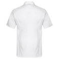 thumbnail image 2 of Aiihoo Mens Short Sleeve Chef Coat Kitchen Cook Jacket Canteen Bakery Chef Shirts Whie L, 2 of 7